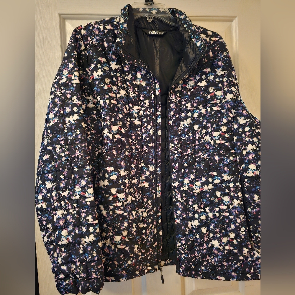 The North Face Multicolor Floral Puffer Jacket